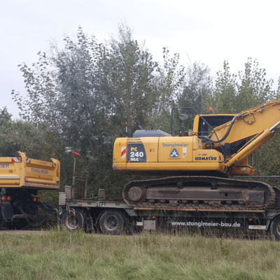 Stanglmeier Ausstattung Tiefladerzug